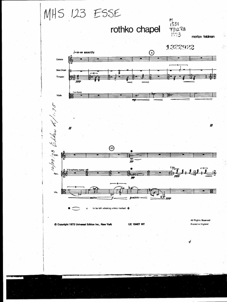 feldman, morton rothko chapel (full score) (1971).pdf