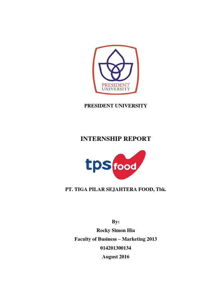 Internship Final Report Rocky Simon Hia Internship Job Hunting