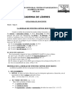 3-I La Deidad Nuestro Señor Jesucristo