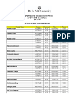 RVR COB GCD Schedule Special Term AY1415