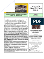 Casos Legales en Geotecnia en El Peru