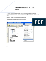 How To Convert Oracle Reports To XML Publisher Report