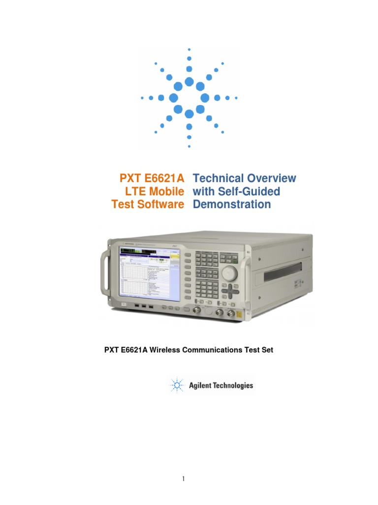 PXT E6621A Demonstration Guide Version 25 | PDF | Ip Multimedia ...