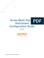 Aruba Mesh Router_Web-based Configuration Guide v4.2