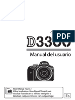 Manual Cámara Nilon D3300