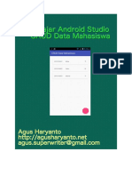 E-Book Belajar Android Studio CRUD Data Mahasiswa PDF