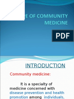 Community Medicine: A Guide to its Evolution, Scope and Practice