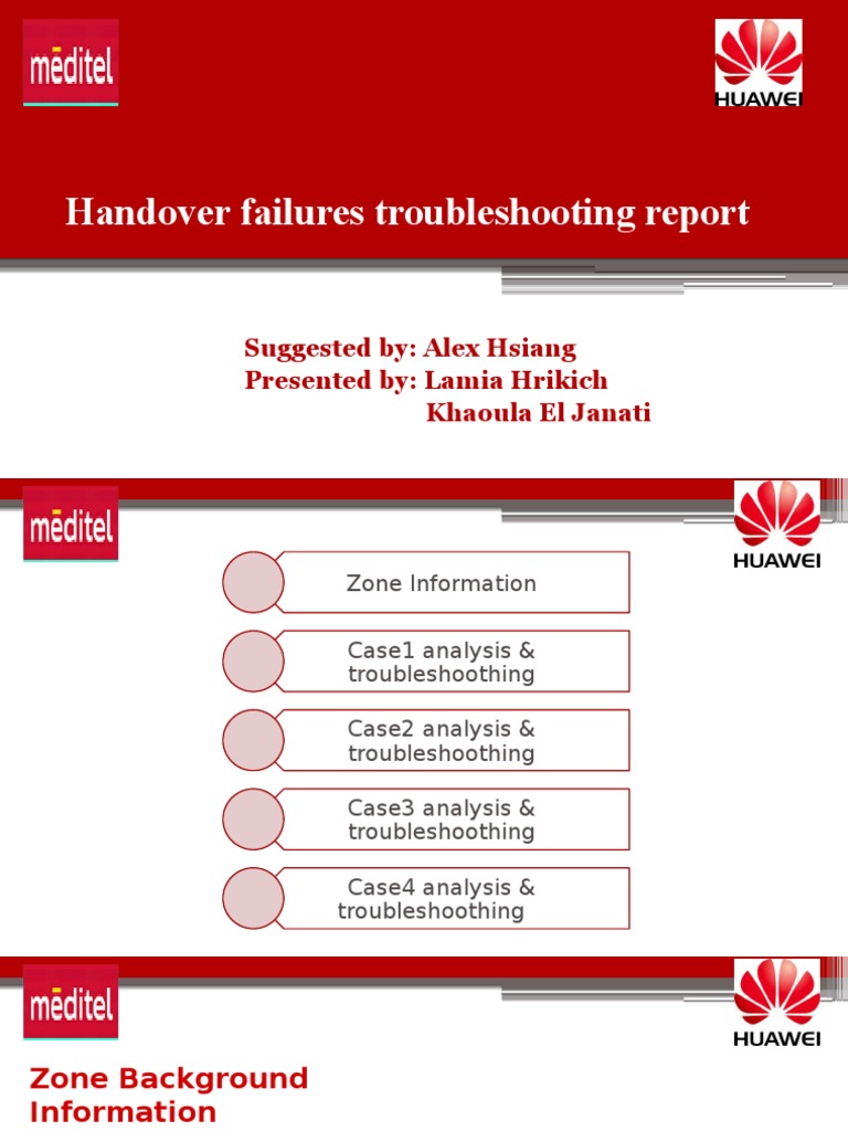 HO Failure Troublshooting Report | PDF | Troubleshooting ...