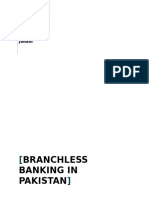 Branchless Banking in Pakistan