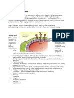 Signs, symptoms, diagnosis and management of nephrotic syndrome in children