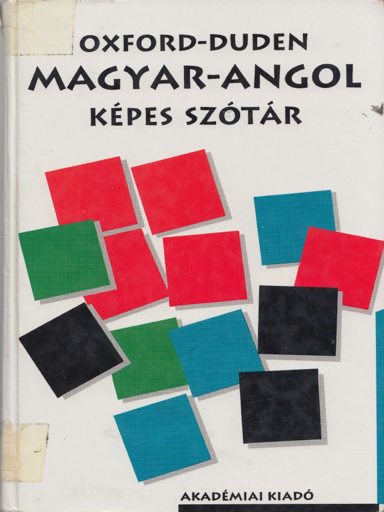 Oxford duden magyar angol képes szótár