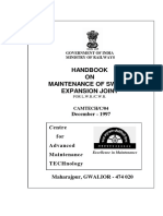 Handbook on Maintenance of Switch Expansion Joint(3)