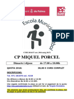 Poster CP Miquel Porcel 2016