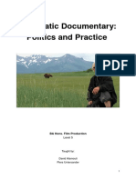 Cinematic Documentary - Handout