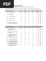 The Hospital Culture Questionnaire