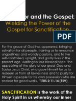 The Pastor and the Gospel: Wielding the Power of the Gospel in Sanctification (Franco Ferrer)