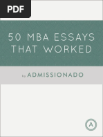 50 Essays That Worked Preview