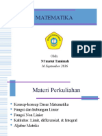 Matematika I (Himpunan Dan Bilangan)