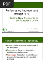 Performance Improvement Through HPT 