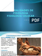 Generalidades de Fisiologia