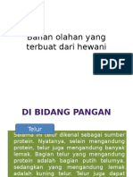 Bahan Olahan Yang Terbuat Dari Hewani