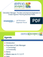 Calculation Manager: The New and Improved Application To Create Hyperion Planning Business Rules