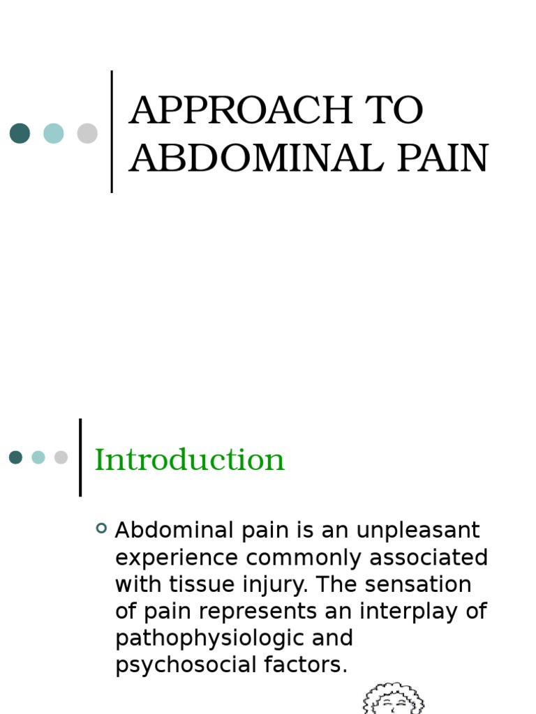 Understanding Abdominal Pain Diagnosis | PDF | Symptoms And Signs | Pain