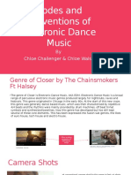 Codes and Conventions of Electronic Dance Music: by Chloe Challenger & Chloe Walsh