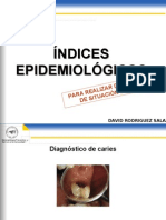 Clase Epidemiologia-Indices Epidfemiologicos UAP