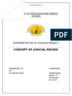 Concept of Judicial Review