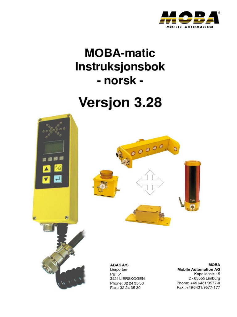 MOBA-matic II With LED Operation V3.28-024 | PDF