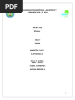 English Final Project....