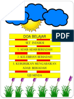 DOA BELAJAR