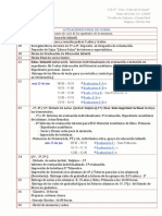 Actuaciones coordinación docente junio.