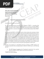 CDA Request Letter | PDF