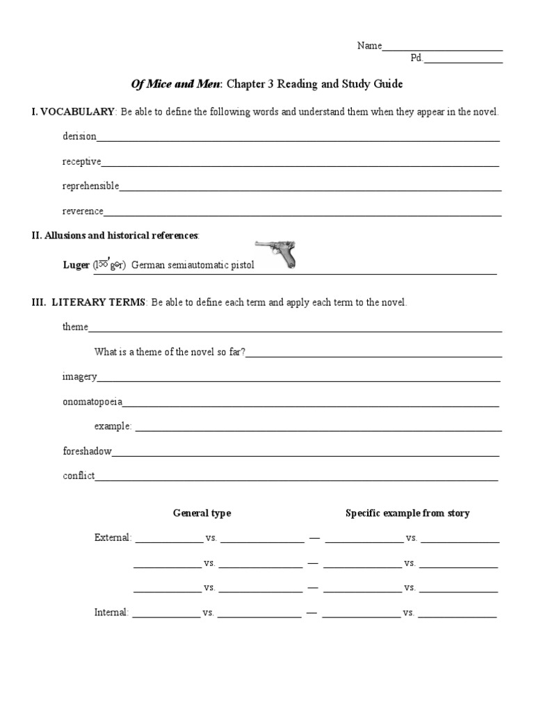 Chapter 3 Study Guide: Key Questions | PDF