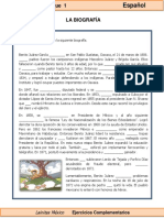 6to Grado - Español - La biografía.pdf