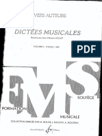 Dictees Musicales Vol1 Prof