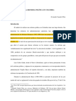 Reformas Politicas en Colombia