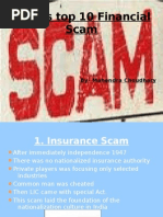 India's Top 10 Financial Scam