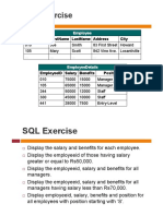 SQL Exercise PDF