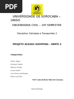 Trabalho Estradas 2 - Pavimentação Rigida e Flexível