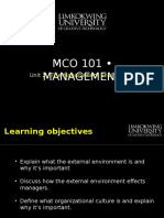 Mba Mco101 Unit 2