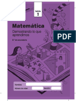 Matemática Examen ECE 2do de Secundaria