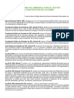 Marco Normativo Ambiental en La Construccion PDF
