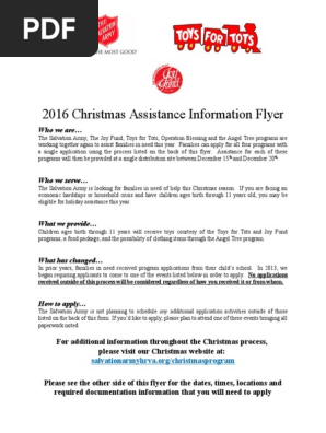 2016 christmas flyer