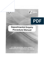 Departmental Enquiry Manual