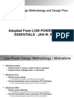 Adopted From Low Power Design Essentials - Jan M. Rabaey