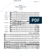 Beethoven Ludwig Van Piano Concerto No 4 in G Major Op 58 23860