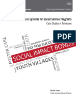Building Performance Systems for Social Service Programs